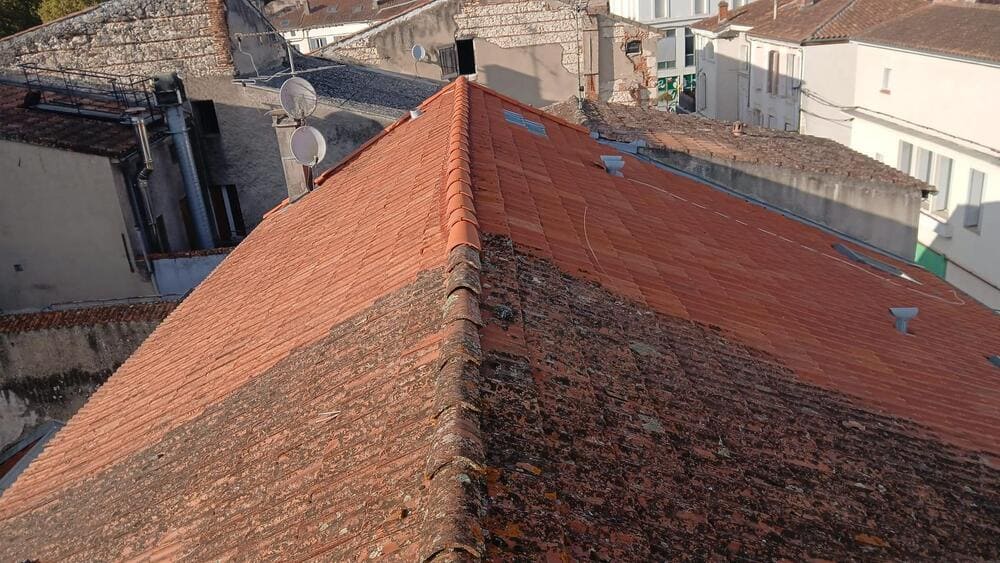 Différence avant après nettoyage